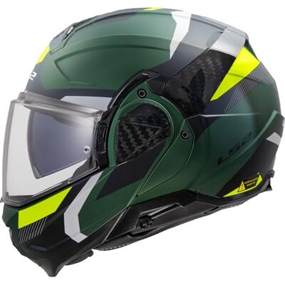 LS2 , Modularer Motorradhelm ADVANT II TRIPLE Olive, XXL LS2 , Modularer Motorradhelm ADVANT II TRIPLE Olive, XXL