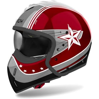 Airoh J 110 COMMAND BURGUNDY GLOSS XS Airoh J 110 COMMAND BURGUNDY GLOSS XS