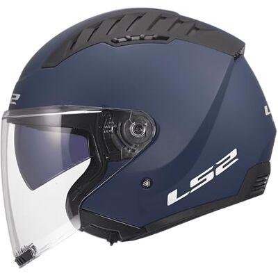 LS2 , Jet Motorradhelm COPTER II SOLID Navy Blue, XL LS2 , Jet Motorradhelm COPTER II SOLID Navy Blue, XL