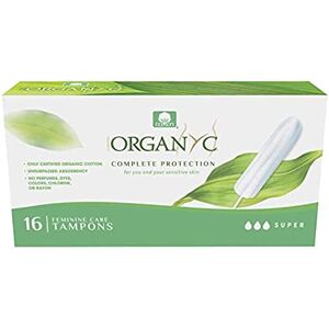 Organyc Tampons, Größe Super, 16 Stück Organyc Tampons, Größe Super, 16 Stück