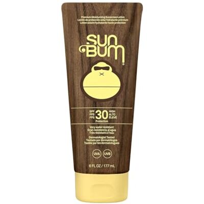 Sun Bum Original SPF Sonnenschutz-Bodylotion – Breitband-Sonnenschutz mit Vitamin E – Vegan – Hawaii Act 104 konform – Ohne Oxybenzon & Octinoxat – 177 ml SPF 30 Sun Bum Original SPF Sonnenschutz-Bodylotion – Breitband-Sonnenschutz mit Vitamin E – Vegan – Hawaii Act 104 konform – Ohne Oxybenzon & Octinoxat – 177 ml SPF 30