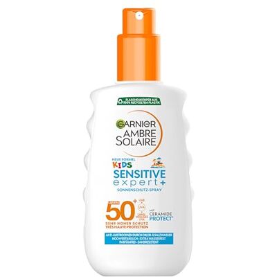 Garnier Ambre Solaire Kids Sensitive Expert+ Sonnenschutz Spray SPF 50 Garnier Ambre Solaire Kids Sensitive Expert+ Sonnenschutz Spray SPF 50