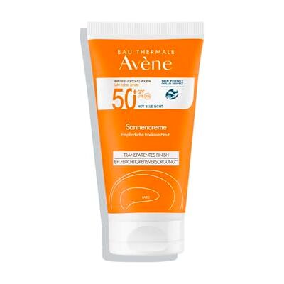 Avene AVÈNE Sonnenschutz-Gesichtscreme LSF 50+ Sehr hoher UVB-/UVA- und HEV Blue Light-Schutz 8 Stunden Feuchtigkeit Unsichtbares Finish Für trockene und empfindliche Haut 50 ml Avene AVÈNE Sonnenschutz-Gesichtscreme LSF 50+ Sehr hoher UVB-/UVA- und HEV Blue Light-Schutz 8 Stunden Feuchtigkeit Unsichtbares Finish Für trockene und empfindliche Haut 50 ml
