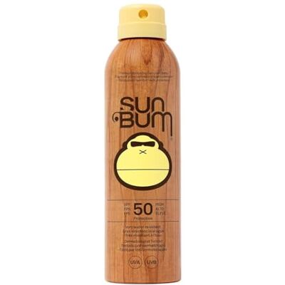 Sun Bum Original SPF Sonnenschutz-Körperspray – Breitband-Sonnenschutz mit Vitamin E – Vegan – Hawaii Act 104 konform – Ohne Oxybenzon & Octinoxat – 200 ml – SPF 50 Sun Bum Original SPF Sonnenschutz-Körperspray – Breitband-Sonnenschutz mit Vitamin E – Vegan – Hawaii Act 104 konform – Ohne Oxybenzon & Octinoxat – 200 ml – SPF 50