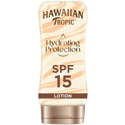 Hawaiian Tropic Seidenhydratierende Lotion SPF15 - Lotion Hawaiian Tropic Seidenhydratierende Lotion SPF15 - Lotion