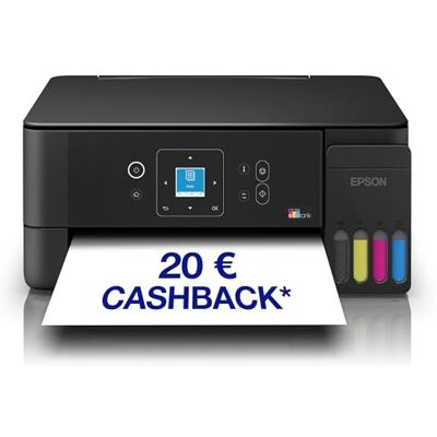 Epson EcoTank ET-2922 Für vielbeschäftigte Haushalte Wi-Fi A4 Drucken, Kopieren, Scannen LC-Display AirPrint-kompatibel Kompakt Enthält bis zu 3 Jahre Tinte Epson EcoTank ET-2922 Für vielbeschäftigte Haushalte Wi-Fi A4 Drucken, Kopieren, Scannen LC-Display AirPrint-kompatibel Kompakt Enthält bis zu 3 Jahre Tinte