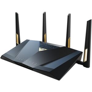 Asus RT-BE88U Dualband WiFi 7 AiMesh Extendable Performance Dual-Band Router (WiFi 7, 4K-QAM, MLO, 2X 10G Ports, SFP+, 4X 2.5G Ports, Vier 1G Ports, bis zu 5X SSIDs, 34G WAN-LAN Kapazität, VPNs) Asus RT-BE88U Dualband WiFi 7 AiMesh Extendable Performance Dual-Band Router (WiFi 7, 4K-QAM, MLO, 2X 10G Ports, SFP+, 4X 2.5G Ports, Vier 1G Ports, bis zu 5X SSIDs, 34G WAN-LAN Kapazität, VPNs)