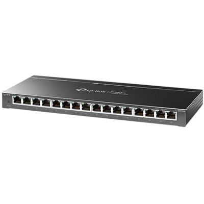 TP-Link TL-SG116E 16-Ports Gigabit Easy Smart Managed Netzwerk Switch(Gigabit-RJ45-Ports, Metallgehäuse, optimiert Datenverkehr, IGMP-Snooping, zentrales Management, energieeffizient)schwarz metallic TP-Link TL-SG116E 16-Ports Gigabit Easy Smart Managed Netzwerk Switch(Gigabit-RJ45-Ports, Metallgehäuse, optimiert Datenverkehr, IGMP-Snooping, zentrales Management, energieeffizient)schwarz metallic