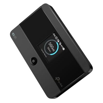 TP-Link M7352 Mobiler 4G-LTE-WLAN-Router mit bis zu 150 Mbit/s, Farb-LCD-Display, 2100-mAh-Akku (bis zu 10 Stunden Betriebszeit), verbindet bis zu 10 Geräte gleichzeitig TP-Link M7352 Mobiler 4G-LTE-WLAN-Router mit bis zu 150 Mbit/s, Farb-LCD-Display, 2100-mAh-Akku (bis zu 10 Stunden Betriebszeit), verbindet bis zu 10 Geräte gleichzeitig