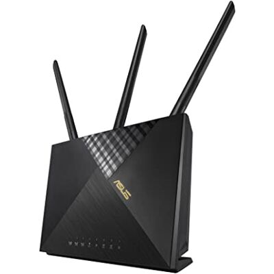 Asus 4G-AX56 AX1800 LTE Router (Cat.6 300Mbps, Dual-Band, WiFi 6 AX1800, Captive Portal, AiProtection Classic, Netzwerksicherheit, Kindersicherung) Asus 4G-AX56 AX1800 LTE Router (Cat.6 300Mbps, Dual-Band, WiFi 6 AX1800, Captive Portal, AiProtection Classic, Netzwerksicherheit, Kindersicherung)