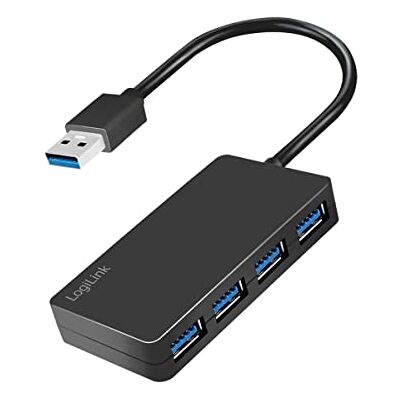Logilink USB 3.2 (Gen1) 4-Port Hub mit ?berstrom- und ?berspannungsschutz Logilink USB 3.2 (Gen1) 4-Port Hub mit ?berstrom- und ?berspannungsschutz