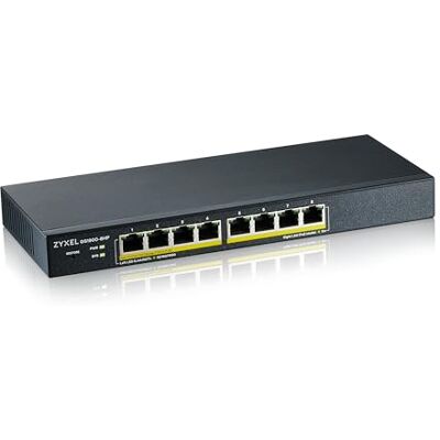 Zyxel GS1900-8HP - 8-Port GBE Layer 2 PoE Switch Zyxel GS1900-8HP - 8-Port GBE Layer 2 PoE Switch