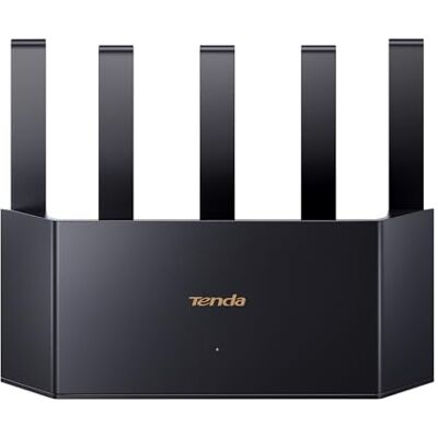 Tenda RX2L Pro Wi-Fi 6 WLAN Router (AX1500 Dualband 1201Mbit/s 5 GHz, 300Mbit/s 2,4GHz) 5Xexterne Antennen, 4-Gigabit-Port, Repeater & AP Modus, Wi-Fi+, Kindersicherung, WPA3, VPN, Keine DSL-Funktion Tenda RX2L Pro Wi-Fi 6 WLAN Router (AX1500 Dualband 1201Mbit/s 5 GHz, 300Mbit/s 2,4GHz) 5Xexterne Antennen, 4-Gigabit-Port, Repeater & AP Modus, Wi-Fi+, Kindersicherung, WPA3, VPN, Keine DSL-Funktion