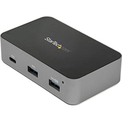 StarTech .com 4-Port-USB-C-Hub (10 Gbit/s, 3x USB-A und 1x USB-C, 1m Hostkabel, powered, mit Netzteil) StarTech .com 4-Port-USB-C-Hub (10 Gbit/s, 3x USB-A und 1x USB-C, 1m Hostkabel, powered, mit Netzteil)