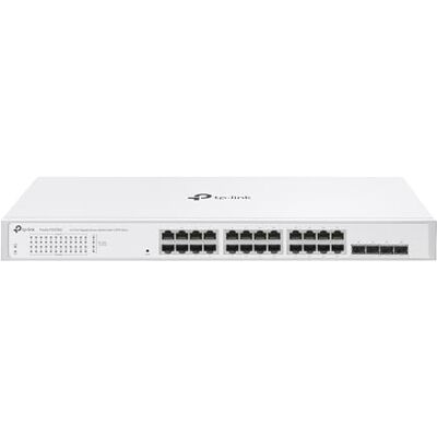TP-Link Festa FS328G 24-Port Gigabit Switch mit 4 SFP-Steckplätzen, Kostenlose Cloud-Verwaltung, Static Routing, VLAN, ACL, IGMP Snooping, Lüfterloses Design TP-Link Festa FS328G 24-Port Gigabit Switch mit 4 SFP-Steckplätzen, Kostenlose Cloud-Verwaltung, Static Routing, VLAN, ACL, IGMP Snooping, Lüfterloses Design
