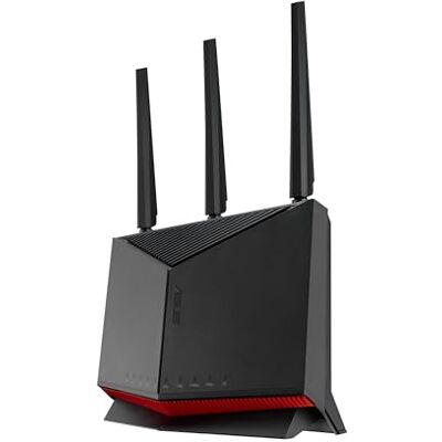 Asus RT-BE86U WiFi 7 BE6800 Dual Band Gigabit Router (unterstützt 4096-QAM, Multi-Link-Betrieb (MLO), 10G-Port, abonnementfreie Netzwerksicherheit und umfassende VPN-Funktionen) Asus RT-BE86U WiFi 7 BE6800 Dual Band Gigabit Router (unterstützt 4096-QAM, Multi-Link-Betrieb (MLO), 10G-Port, abonnementfreie Netzwerksicherheit und umfassende VPN-Funktionen)