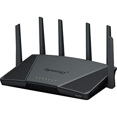Synology RT6600AX Tri-Band Wi-Fi 6 Router, Schwarz Synology RT6600AX Tri-Band Wi-Fi 6 Router, Schwarz