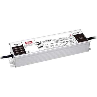 MEAN WELL LED Netzteil, 24 V, DC, 6,3 A, 150 W, IP65, für LED Beleuchtung MEAN WELL LED Netzteil, 24 V, DC, 6,3 A, 150 W, IP65, für LED Beleuchtung