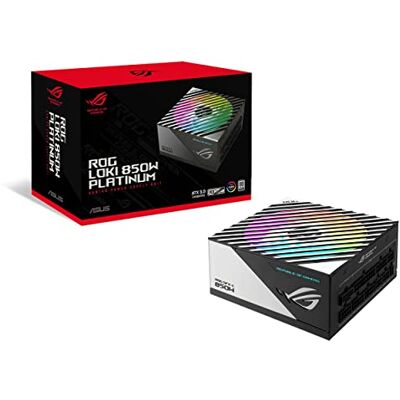 Asus ROG Loki SFX-L 850W Platinum Gaming Netzteil Schwarz Asus ROG Loki SFX-L 850W Platinum Gaming Netzteil Schwarz