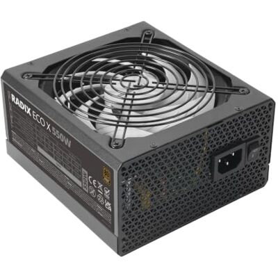 TACENS Radix ECO X 550 ATX-Netzteil, 550W, 80 Plus Bronze, Schwarz TACENS Radix ECO X 550 ATX-Netzteil, 550W, 80 Plus Bronze, Schwarz