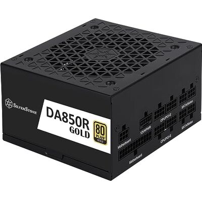 Silverstone SST-DA850R-GM,80 Plus Gold vollständig modulares ATX-Netzteil, 850W, ATX 3,0 & PCIe 5,0 Silverstone SST-DA850R-GM,80 Plus Gold vollständig modulares ATX-Netzteil, 850W, ATX 3,0 & PCIe 5,0