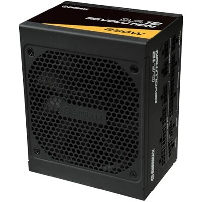 Enermax Revolution D.F. 12 ATX3.1 PCI-e 5.1 Ultrakompakt 850W Netzteil 80Plus Gold (Vollmodular, 50% Semi-Fanless, 12V-2x6); ETV850G, schwarz Enermax Revolution D.F. 12 ATX3.1 PCI-e 5.1 Ultrakompakt 850W Netzteil 80Plus Gold (Vollmodular, 50% Semi-Fanless, 12V-2x6); ETV850G, schwarz