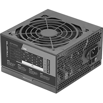 TACENS Anima APIII750, Netzteil PC ATX 750W, SMD und DC-DC Technologien, 85% Wirkungsgrad 12V, Ultraleiser 12cm-Lüfter, Extralange Flachkabel, Schwarz TACENS Anima APIII750, Netzteil PC ATX 750W, SMD und DC-DC Technologien, 85% Wirkungsgrad 12V, Ultraleiser 12cm-Lüfter, Extralange Flachkabel, Schwarz
