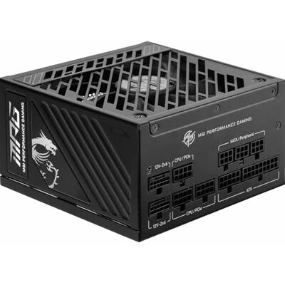 MSI MPG A1250GS PCIE5 Netzteil, 1250 W, 80 Plus Gold, ATX 3.1, PCIe 5.1 GPU-Unterstützung, Dual-Native 12V-2x6, modulare Kabel mit zweifarbigen 12V-2x6 Anschlüssen, ATX-Netzteil MSI MPG A1250GS PCIE5 Netzteil, 1250 W, 80 Plus Gold, ATX 3.1, PCIe 5.1 GPU-Unterstützung, Dual-Native 12V-2x6, modulare Kabel mit zweifarbigen 12V-2x6 Anschlüssen, ATX-Netzteil