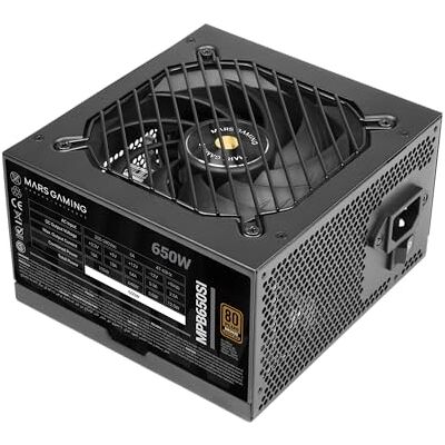 Mars Gaming MPB650SI PC-Netzteil ATX 650W 7 Jahre Garantie Mars Gaming MPB650SI PC-Netzteil ATX 650W 7 Jahre Garantie