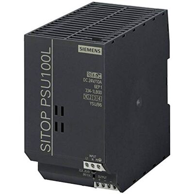 Siemens SITOP PSU100L 24 V/10 A Hutschienen-Netzteil (DIN-Rail) 24 V/DC 10 A 240 W Anzahl Ausgänge:1 x Inhalt 1 St. Siemens SITOP PSU100L 24 V/10 A Hutschienen-Netzteil (DIN-Rail) 24 V/DC 10 A 240 W Anzahl Ausgänge:1 x Inhalt 1 St.