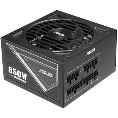 Asus 850W-ATS Gold Gaming Netzteil 80-Plus-Gold, Low-ESR-Elektrolytkondensatoren, Lüfter mit Doppelkugellagern, DIY-freundlicher CPU-Stromanschluss Asus 850W-ATS Gold Gaming Netzteil 80-Plus-Gold, Low-ESR-Elektrolytkondensatoren, Lüfter mit Doppelkugellagern, DIY-freundlicher CPU-Stromanschluss