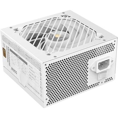 Mars Gaming MPB550SI, ATX-Netzteil 550W, 7 Jahre Garantie, 80Plus Bronze 230V, 90% Effizienz, SI Extreme Silence Lüfter, AI2-RPM-Technologien, Japanische Kondensatoren, Weiß Mars Gaming MPB550SI, ATX-Netzteil 550W, 7 Jahre Garantie, 80Plus Bronze 230V, 90% Effizienz, SI Extreme Silence Lüfter, AI2-RPM-Technologien, Japanische Kondensatoren, Weiß