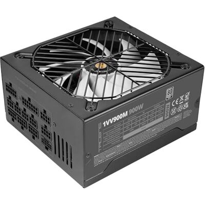 TACENS Valeo V 900M, ATX 3.1 Netzteil 900W, 10 Jahre Garantie, 80Plus Silver, AI2-RPM FDB 140mm Lüfter, Japanische Kondensatoren 105°C, Modulares Kabelmanagement, PCIe 5.1 und 12V 2x6, schwarz TACENS Valeo V 900M, ATX 3.1 Netzteil 900W, 10 Jahre Garantie, 80Plus Silver, AI2-RPM FDB 140mm Lüfter, Japanische Kondensatoren 105°C, Modulares Kabelmanagement, PCIe 5.1 und 12V 2x6, schwarz