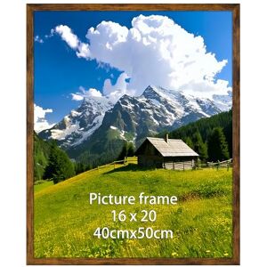 Ditwis Bilderrahmen 40x50 Braun, Fotorahmen für 50x40 cm Poster, Fotos, Kunstwerke und Puzzles, Modern Posterrahmen zum Aufhängen, Rahmen für Wohnungen, Büros und Galerien Ditwis Bilderrahmen 40x50 Braun, Fotorahmen für 50x40 cm Poster, Fotos, Kunstwerke und Puzzles, Modern Posterrahmen zum Aufhängen, Rahmen für Wohnungen, Büros und Galerien