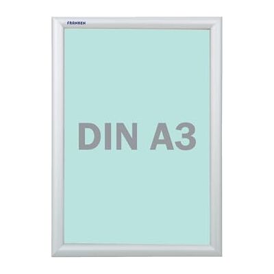 Franken Wechselrahmen Plakatrahmen Security Feuerfest A3, Aluminiumrahmen 25 mm breit, 32,8 x 45,1 x 1,2 cm, BS1802 Franken Wechselrahmen Plakatrahmen Security Feuerfest A3, Aluminiumrahmen 25 mm breit, 32,8 x 45,1 x 1,2 cm, BS1802
