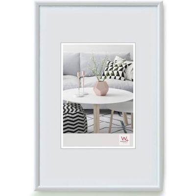 walther design Bilderrahmen weiss 18 x 24 cm Galeria Kunststoffrahmen KW824H walther design Bilderrahmen weiss 18 x 24 cm Galeria Kunststoffrahmen KW824H