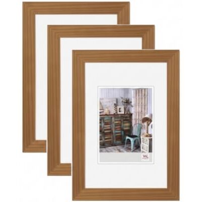 walther design Bilderrahmen Eiche, 13x18 cm 3er Pack Grado Holzrahmen HI318E3 walther design Bilderrahmen Eiche, 13x18 cm 3er Pack Grado Holzrahmen HI318E3