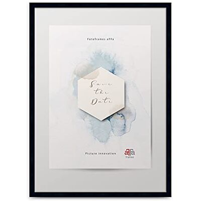 aFFa frames Hekla, Bilderrahmen MDF Fotorahmen, the frame, Fotorahmen mit Acrylglas, bilderrahmen Schwarz, 24x30 cm aFFa frames Hekla, Bilderrahmen MDF Fotorahmen, the frame, Fotorahmen mit Acrylglas, bilderrahmen Schwarz, 24x30 cm