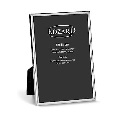 Edzard Genua - Silbergrauer Tischfotorahmen 13x18 cm Edzard Genua - Silbergrauer Tischfotorahmen 13x18 cm