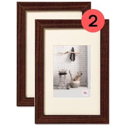 walther design Bilderrahmen nussbaum 15 x 20 cm Doppelpack, Home Holzrahmen HO520ND walther design Bilderrahmen nussbaum 15 x 20 cm Doppelpack, Home Holzrahmen HO520ND