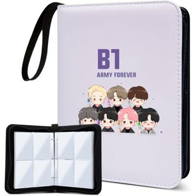 Swico Remado Cute Photocard Binder 400 Pockets Photocard Holder Book Photo Album for Lomo Cards Swico Remado Cute Photocard Binder 400 Pockets Photocard Holder Book Photo Album for Lomo Cards