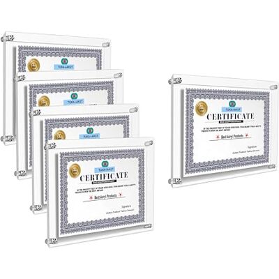 TUKA-i-AKUT 5X Acryl Wand Bilderrahmen für A4 Flyer, Doppelte Acryl Panel Kristallklar, Wandhalter Büroschild Fotorahmen Display Rahmen für Familienfoto Dokumente Poster, UV-Schutz TKD9402-A4-5x TUKA-i-AKUT 5X Acryl Wand Bilderrahmen für A4 Flyer, Doppelte Acryl Panel Kristallklar, Wandhalter Büroschild Fotorahmen Display Rahmen für Familienfoto Dokumente Poster, UV-Schutz TKD9402-A4-5x