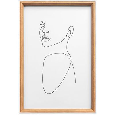 walther design Bilderrahmen Silhouette Holzrahmen, 13x18 cm, buche, NW318P walther design Bilderrahmen Silhouette Holzrahmen, 13x18 cm, buche, NW318P