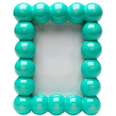 Kare Design Bilderrahmen Bubble, Türkis, 13x18 cm, Fotorahmen, Wohnaccessoire, Deko Objekt, Stehend verwendbar, Wohnzimmer Kare Design Bilderrahmen Bubble, Türkis, 13x18 cm, Fotorahmen, Wohnaccessoire, Deko Objekt, Stehend verwendbar, Wohnzimmer