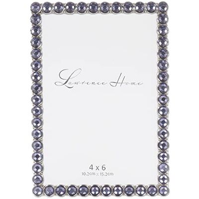 Lawrence Frames 10,2 x 15,2 cm, Metall, glitzernd, Mitternachtsblau Lawrence Frames 10,2 x 15,2 cm, Metall, glitzernd, Mitternachtsblau