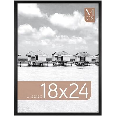 MCS Gallery Foundation Posterrahmen, 45,7 x 61 cm, Schwarz, großer Bilderrahmen zum vertikalen und horizontalen Aufhängen an der Wand für Fotos, Poster und Kunstdrucke (1 Stück) MCS Gallery Foundation Posterrahmen, 45,7 x 61 cm, Schwarz, großer Bilderrahmen zum vertikalen und horizontalen Aufhängen an der Wand für Fotos, Poster und Kunstdrucke (1 Stück)