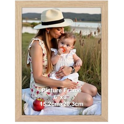 Ditwis Bilderrahmen 15x20 Holzfarben, Fotorahmen für 20x15 cm Fotos und Bilder, Wand- und Tischaufstellung, Modern Rahmen für Wohn-, Schlaf- und Büroräume Ditwis Bilderrahmen 15x20 Holzfarben, Fotorahmen für 20x15 cm Fotos und Bilder, Wand- und Tischaufstellung, Modern Rahmen für Wohn-, Schlaf- und Büroräume