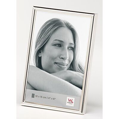 walther design Bilderrahmen silber 10 x 15 cm Doppelpack, Chloe Portraitrahmen WD015SD walther design Bilderrahmen silber 10 x 15 cm Doppelpack, Chloe Portraitrahmen WD015SD