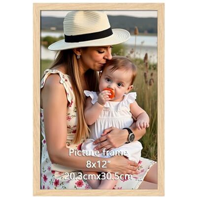 Ditwis Bilderrahmen 20x30 Holzfarben, Fotorahmen für 30x20 cm Fotos und Bilder, Wand- und Tischaufstellung, Modern Rahmen für Wohn-, Schlaf- und Büroräume Ditwis Bilderrahmen 20x30 Holzfarben, Fotorahmen für 30x20 cm Fotos und Bilder, Wand- und Tischaufstellung, Modern Rahmen für Wohn-, Schlaf- und Büroräume