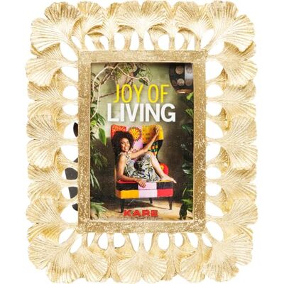 Kare Design Rahmen Ginkgo, Gold, Bilderrahmen, Blatt Motiv, Glas Front, Glamour, handgefertigt, 26x21x2 cm (H/B/T) Kare Design Rahmen Ginkgo, Gold, Bilderrahmen, Blatt Motiv, Glas Front, Glamour, handgefertigt, 26x21x2 cm (H/B/T)